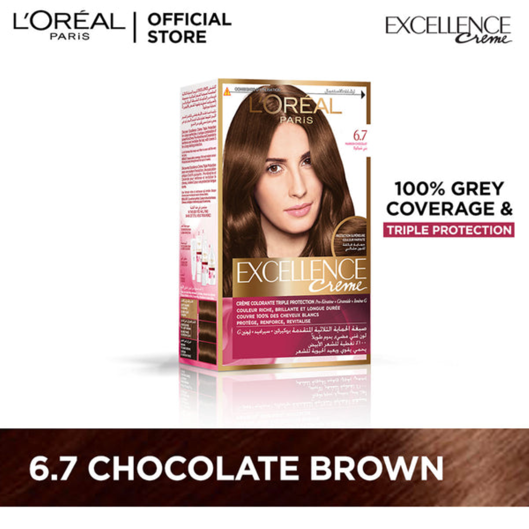 L'OREAL EXCELLENCE L.CHESTNUT BROWN 6CB